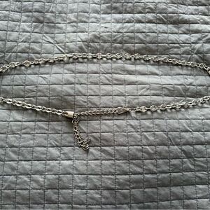 Silver Chain Belt